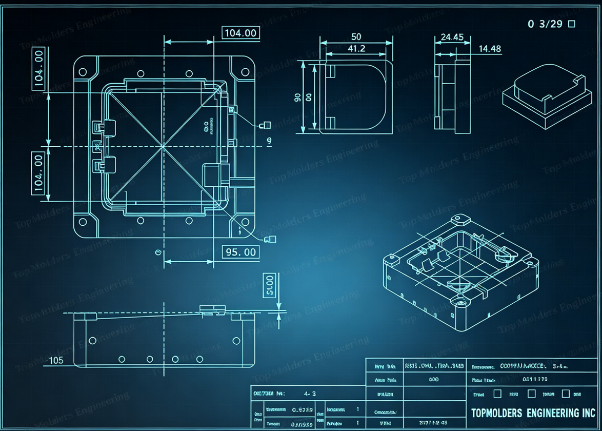 Electrode design and EDM support – X/Y/Z data, setup sheets, orientation chamfers